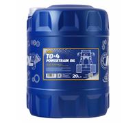 20 (1x20) Litre Mannol TO-4 SAE 10W Transmission pour Caterpillar TO-4, Komatsu