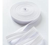 20 M De Ruban De Biais Simplement Plié, Ruban De Biais En Coton De 15 Mm, Ruban D'ourlet for Bricolage, Couture, Ourlet, Passepoil, Ourlet, Reliure, Bricolage(2 pcs)