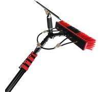 20 m d'eau FedWindowsKit de nettoyage de fenêtre 3 en 1 en aluminium Brosse et raclette pour panneau solaire de 20 m