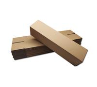 20 manchons d'expédition carrés 655 x 105 x 105 mm rouleau d'expédition tube ...