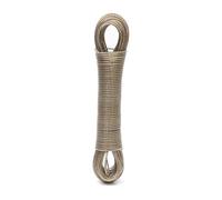 20 mètres câble étendoir à linge pour extérieur et intérieur, acier + PVC (Ø 3 mm)