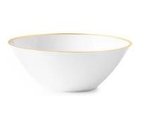 20 mini-bols collection curve blanc or - decorline 5312 Blanc G