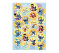 20 MINI DISQUES SANS SUCRE DISNEY LILO & STITCH DECOR GATEAU CUPCAKE