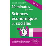 20 minutes par jour de Sciences économiques et sociales - Seconde - Jérémy Boulle - Ellipses - broché - Scolaire / Universitaire
