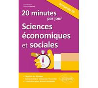 20 minutes par jour de Sciences économiques et sociales - Terminale ES - Vincent Levrault - Ellipses - broché - Scolaire / Universitaire