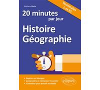 20 minutes par jour d'Histoire-Géographie - Terminales L et ES - Stéphane Merle - Ellipses - broché - Scolaire / Universitaire