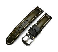 20 mm 22 mm 24 mm 26 mm artisanal brun italien zwart bleu vintage véritable bracelet de montre en cuir compatible avec Huawei Men Watchband