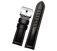20 mm 22 mm 24 mm 26 mm en cuir authentique Retro Man Watch Band pour Panerai Pam111 441 Broupe de poignet en bande de montre à la boue de vache