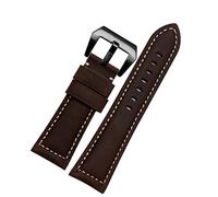 20 mm 22 mm 24 mm 26 mm en cuir authentique Retro Man Watch Band pour Panerai Pam111 441 Broupe de poignet en bande de montre à la boue de vache