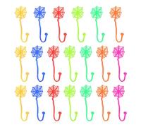 20 Morceaux de Toiles d'araignées collantes, Jouets d'araignées pour Enfants, Jeux de tir pour Enfants, Jouets Extensibles, Jouets Collants Extensibles. (Couleur aléatoire)