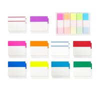 20 Notes Collantes Et 500 Autocollants D'Index, Des Fournitures D'Étude Et De Bureau, Des Marques De Lecture Auto-Adhésives, Des Accessoires De Lecture.