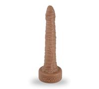 20" Old Joe 100% Food Grade Platinum Silicone Cock- FDA Standard Compliant Material-X Large Extra Long Shaft - Giant Dildo Anal with Rich Folds -Va c-U-Lock System - Sex Toys (Tan, X Large)