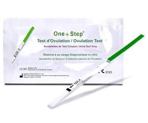 20 One+Step test d'ovulation avec sensibilité optimale 20 miu/ml - test de fertilité pour femme - ovulation - désir d'avoir des enfants