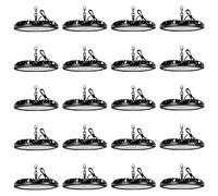 20 Pack 300W UFO LED Projecteur 30000LM, Etanche IP65 UFO Spot High Bay Lumière D'entrepôt, Blanc Froid 6000K Atelier Éclairage D'entrepôt pour Stade Centres Logistiques