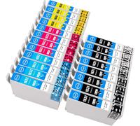 20 Pack Compatible 16Xl Ink Cartridges Replacement For Workforce Wf-2760Dwf 2750Dwf 2660Dwf 2650Dwf 2630Wf 2540Wf 2530Wf 2520Nf 2510Wf 2010W