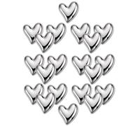 20 Pack Cute Heart Refrigerator Magnets Mini Decorative Locker Clips