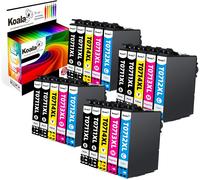 20-Pack T0715 T0711 Cartouche d'Encre Compatible pour Epson T0711 T0712 T0713 T0714 pour SX100 SX110 SX210 SX215 SX410 SX415 SX510W SX515W SX610FW DX4400 DX7450 DX8400 DX9400F Cartouche