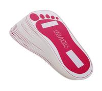 20 Paires Coussinets Jetables Pieds Bronzés par Pulvérisation | Adhésifs Antidérapants en Carton, Réduisent les Mouvements, Conviennent aux Formes de Pieds, Salons et Occasions