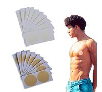 20 paires couvre-tétons pour hommes imperméables invisibles anti-friction respirants jetables 3,5 cm couvre-tétons auto-adhésifs pour coureurs et athlètes marathoniens couleur nude pour hommes