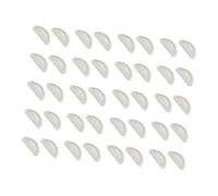 20 Paires De Coussinets De Nez En Silicone Auto-adhésifs, Coussinets