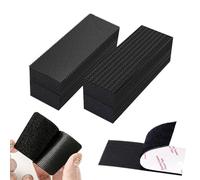 20 paires de ruban adhésif auto-agrippant, attaches robustes, bandes adhésives fortes, bandes de montage adhésives arrière, ruban adhésif refermable for la maison, le bureau, la voiture(0.63inx2.76in)