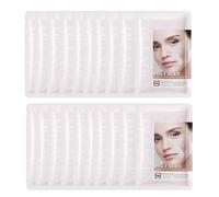 20 Paires Patchs Anti-rides pour le Visage, Patches Visage pour Front et Rides Nasal, Bande Antirides pour Lifting de Nuit - Réduit les Fines Rides et Tonifie Peau