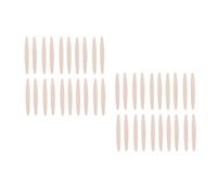 20 Paires Protège-talon Auto-adhésif Beige en Daim, Mousse Mémoire, | Coussin Discret, Stabilisation du Talon, pour Mocassins et Escarpins à Bride, Usage Bureau Quotidien