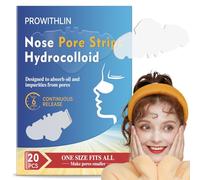 20 Patch Point Noir Nez - Patchs Hydrocolloïdes pour Absorber l'Excès de Sébum, Désobstruer et Réduire les Pores, Éliminer les Boutons et Points Noirs, patch point noir, Convient à Toutes les Peaux