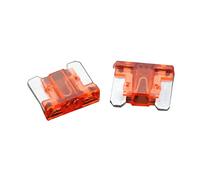 20 PCS 10A Mini Fusible, Lame De Fusibles Automobile, Le Fusible D'assurance Insérer L'assurance De La Lampe Au Xénon Pièce Feux Fusible Câblage de protection