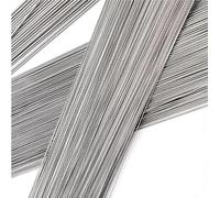 20 Pcs 304 Stainless Steel Round Rods - 1.6-2.5mm Diameter, 500mm Length - Durable Metal Solid Shafts for Industry & DIY Crafts(20Pcsx500mmx1.6mm)
