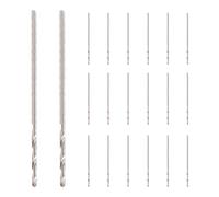 20 Pcs 30mm Long 0.8mm Dia Micro HSS foret helicoidal