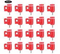 20 Pcs Abreuvoir Automatique pour Poulet, Bec à Boire en Résine Polyformaldéhyde et ABS, Durable et Antifuite - Installation Facile, Robuste et Pratique pour Élevage de Volaille