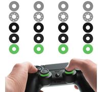 20 Pcs Aim Assist Rings Anneaux de Précision pour PS5 Steam Deck PS4 Xbox Series X/S Xbox One Switch OLED Switch Pro Contrôleur Bague de Précision avec 5 Niveaux de Résistance Différents
