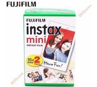 20 pcs/boîte fujifilm instax mini 8 9 film 20 feuilles pour appareil photo Instantané mini 7 s 25 50 s 90 Photo Papier Blanc Bord 3 pouce large film Blanc G