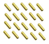 20 pcs Broche Broches Bouchons Embout Avec Bouchon En Silicone Épingle À Cravate Post Retour Brancher pour DIY Fabrication De Bijoux Accessoires-Couleur Or