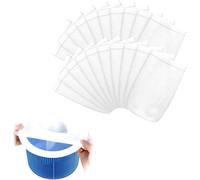 20 PCS chaussettes skimmer piscine,prefiltre skimmer,netskim chaussettes piscine skimmer,chaussette filtre piscine Nylon Élastique pour Attraper Les Feuilles,Pollen,Cheveux,efficacement la saleté¿¿