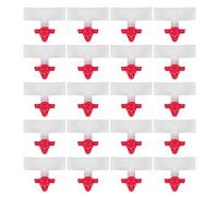 20 Pcs Chicken Waterer Nipples, Chicken Nipple Drinker with T Joints, Leakproof Poultry Watering System for Chicken Coop, Water Saving Design for Quail Pigeons (G3/2)