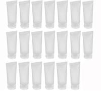 20 PCS Clair Vide Rechargeable En Plastique Doux Tubes Cosmétique Échantillon Bouteilles Bocaux Maquillage Voyage Conteneurs (50ml)