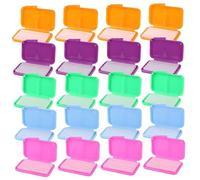 20 pcs contrefaits de cire, de cire orthodontique à saveur fruits pour les aligneurs, les accolades, les crochets, les lisseurs invisibles.