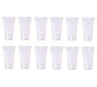 20 PCS Effacer Vide En Plastique Doux Tubes Cosmétique Échantillon Bouteilles Pots Récipient De Voyage pour Lèvres Brillant Baume Nettoyant Pour Le Visage (5ml)