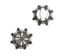 20 Pcs Golf Shoe Spikes Replacement Kit with Removal Tool - Compatible with Pins(Grey)