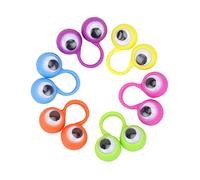 20 Pcs Googly Eye Finger Puppet Rings, Assorted Color Finger Toys for Kids, Fun Educational Game Toys, Large Eye Rings for Party Favors, Classroom Rewards, Kids
