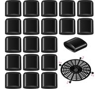 20 Pcs Grille For Air Fryer,Air Fryer Air Fryer Protection Rubber Protective Covers Anti Scratch For Air Fryer Rubber Feet 0.8cm Tip Bumper