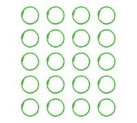 20 Pcs Indexes Cartes Anneaux Anneaux Livres Berceau 25 Mm Pour Les Cartes D'indexcbooks Utilisation Bureau