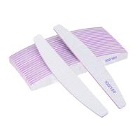Limes a Ongles,20 pcs Lime à Ongles Professionnelle à Double Face Réutilisable 100/180 Grit Pour Les Salons De Manucure, Le Diy Nail Art à La Maison