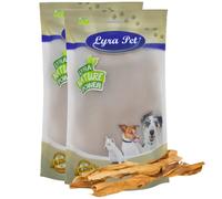 20 pcs. Lyra Pet® Bâtons de peau de tête de bœuf env. 50 cm