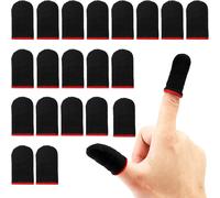 20 Pcs Manchons De Doigt De Manchons De Doigt De Jeu, Manchon De Doigt De Jeu Mobile Manchon De Doigt Pour Écran Tactile Gants De Doigt Couverture De Doigt Respirant Manchons De Pouce[Z454]
