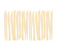 20 pcs outil de modélisation en argile en plastique, poterie à double puissance en polymère argile outils d'art