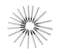 20 pcs Poinçon Trou en Cuir Artisanat 5mm en Acier au Carbone Fleur Outil pour Portefeuille/Ceinture Décoration