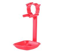 20 pcs Poulet Méllon de Mamelon Tasses Waterer Hanging Cuping Welling Weling Tool Farm Supplies for Poultry Abs Red